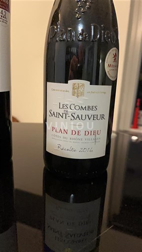 Thung lũng Rhône Không được chỉ định Les Combes de Saint-Sauveur Plan de Dieu 2016