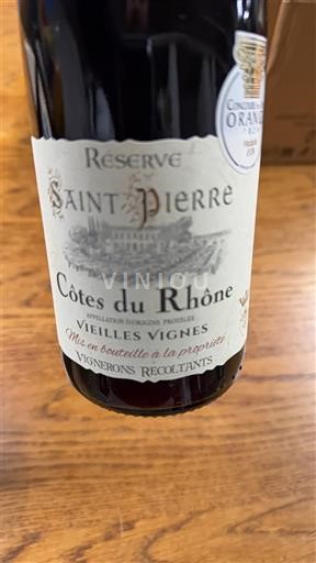 Thung lũng Rhône Côtes-du-rhône Réserve Saint Pierre Vieilles Vignes 2025