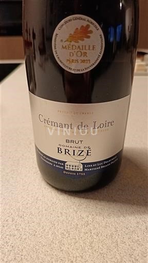 Луарська долина Креман-де-Луар Domaine Brizé Без вінтажу