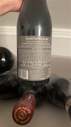 Південна Австралія Макларен Вейл Dandelion Vineyards Feast of McLaren Vale Shiraz 2018