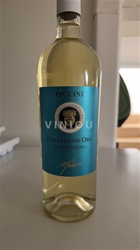 Vini Blanc sec Collezione Oro Vermentino Piccini Non millésimé Italia Toscana Non specificato DOC