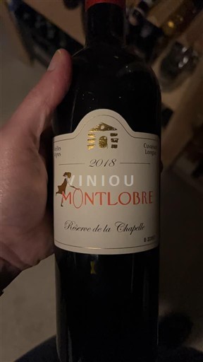 Лангедок та Руссійон Паї д'Ок Montlobre Réserve de la Chapelle 2018