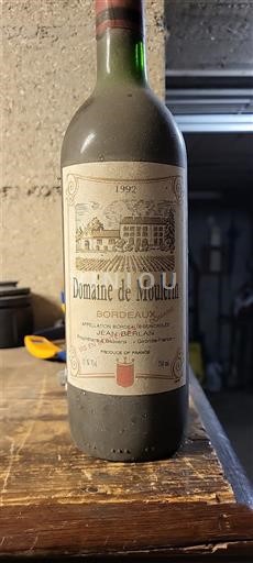 Bordeaux Domaine Moulerin 1992