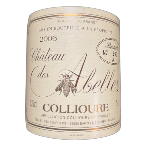 Roussillon Collioure Château des Abeilles 2006