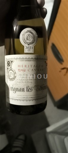 Rhônen laakso Lirac Héritages Ogier Cavare 2021