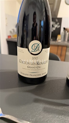 Бургундія Кортон Grand Cru Domaine Françoise André Corton Les Renardes 2017