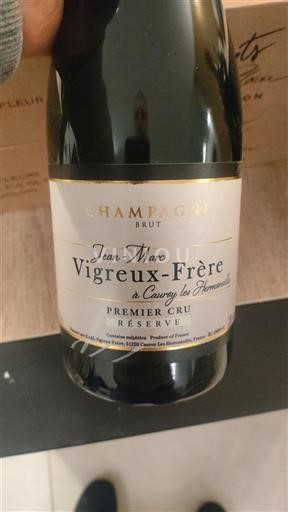 Samppanja Premier Cru Jean-Marc Vigreux-Frère Réserve Ei vuosikertaa