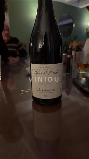 Божоле Сен-Амур Domaine S Vignes du Paradis 2022