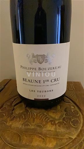 Burgundia Beaune Premier Cru Philippe Bouzereau Les Teurons 2022