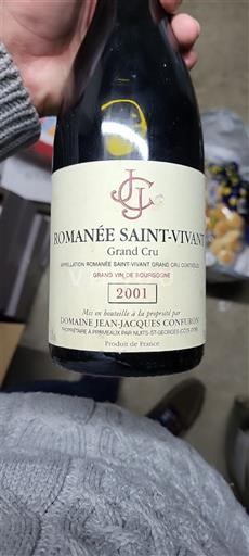 Бургундія Романі-Сен-Віван Grand Cru Domaine Jean-Jacques Confuron 2001