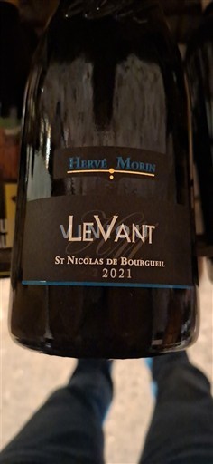 Valle del Loira Saint-Nicolas-De-Bourgueil Hervé Morin Levant 2021