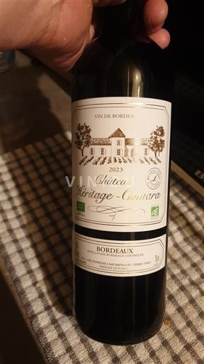Bordeaux Château Héritage-Osmara 2023