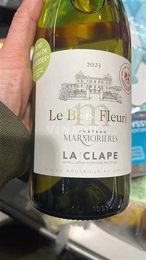 Languedoc La Clape Château Marmorières Le Bois Fleuri 2023