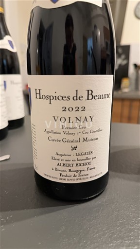 Бургундія Вольне Premier Cru Hospices de Beaune Général Muteau 2022