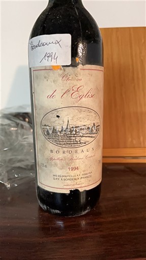 Бордо Château L'Église 1994