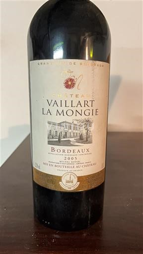 Бордо Château Vaillart La Mongie 2005