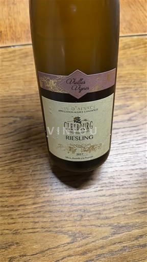 Ельзас Cleebourg Vieilles Vignes 2017