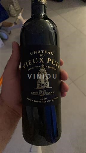 Бордо Блай-Кот-де-Бордо Château Vieux Puit 2016