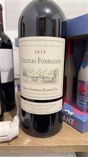 Vinos Rouge sec Château Fonrazade 2019 Francia Burdeos Saint-Émilion Gran Cru AOC Grand Cru