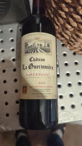 Bordeaux Saint-Émilion Château La Guernière 2014
