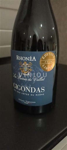 Rhônevallei Gigondas Rhonéa Les Pierres du Vallat 2018