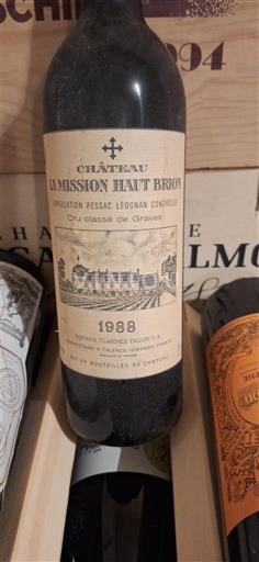 Бордо Пессак-Леоньян Château La Mission Haut-Brion 1988