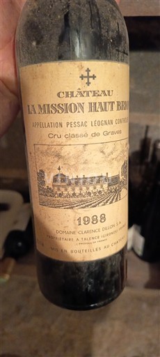 Burdeos Pessac-Léognan Château La Mission Haut-Brion 1988