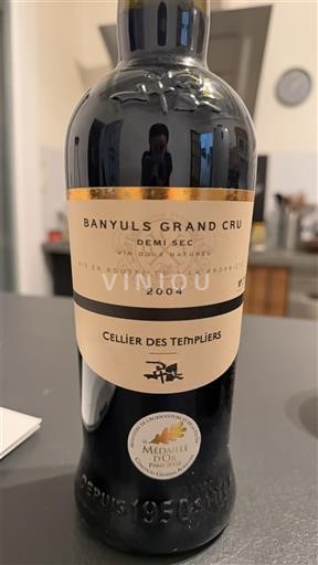 Руссільон Баньюль Гран Крю Cellier des Templiers 2004