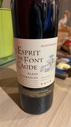 Лангедок Не вказано Alain Chabanon L'Esprit de Font Caude 2019