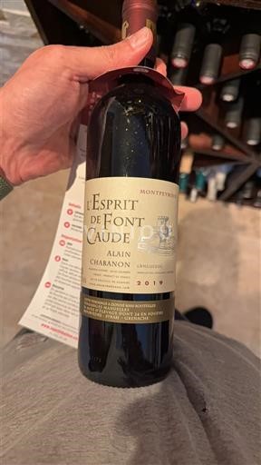 Лангедок Nespecificirano Alain Chabanon L'Esprit de Font Caude 2019