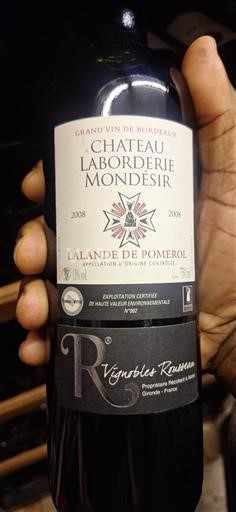 Bordeaux Lalande-de-Pomerol Château Laborderie Mondésir 2008