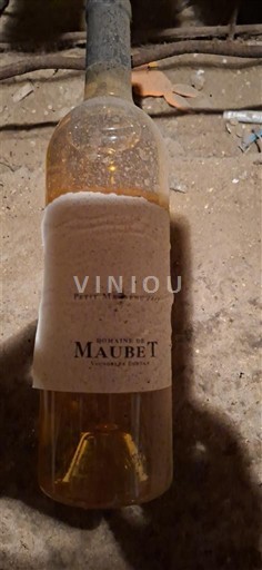 Sydväst Côtes de Gascogne Domaine Maubet Petit Manseng Icke årgångsbetecknad