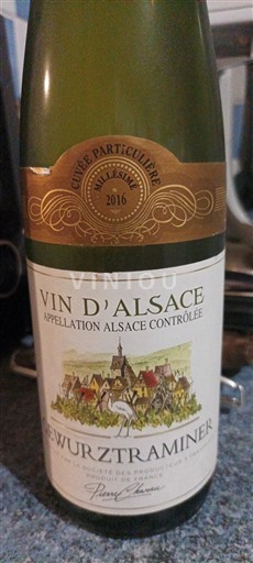 Ельзас Pierre Chavin Particulière 2016