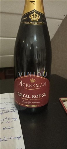 Луарська долина Сомюр Ackerman Royal Rouge Без вінтажу