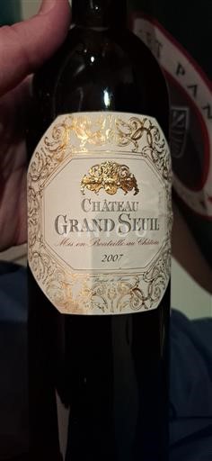 Прованс Кото-д'Екс-ан-Прованс Château Grand Seuil 2007