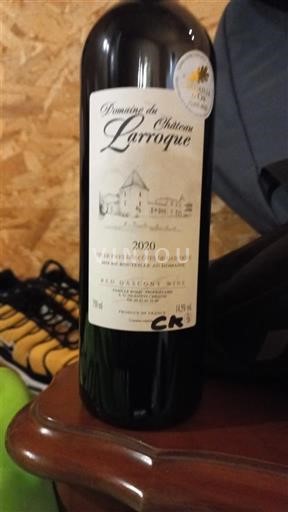 Bordeaux Bordeaux Supérieur Domaine Château Larroque 2020