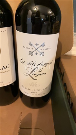 Бордо Пессак-Леоньян Les clefs d'argent de Léognan Без вінтажу