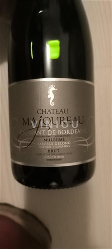 Musserende viner Blanc brut Château Majoureau Non millésimé Frankrike Bordeaux Crémant de Bordeaux AOC