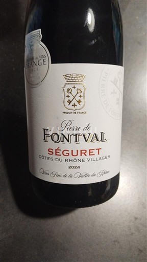 Thung lũng Rhône Côtes-du-rhône-villages Pierre de Fontval 2024