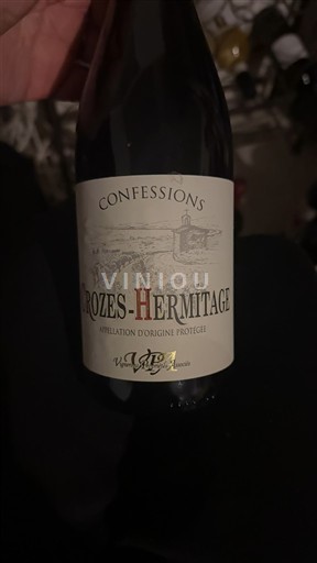 Thung lũng Rhône Crozes-hermitage Vidal-Fleury Confessions 2022