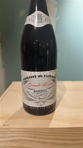 Vina Rouge sec Grande Réserve Domaine Paternel Non millésimé Francija Provansa Bandol AOC