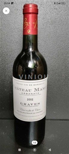 Burdeos Graves Château Mami 2002