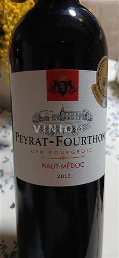 Бордо Го-Медок Château Peyrat-Fourthon 2012