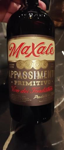 Апулія Примитиво ді Мандурія Maxale Appassimento Primitivo Без вінтажу