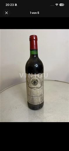 Бордо Кадильяк-Кот-де-Бордо Château Ricaud 1975