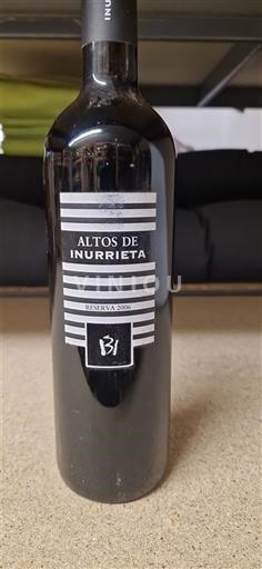 Наварра Навара Altos de Inurrieta Reserva 2006