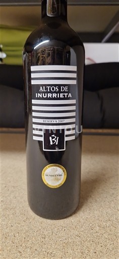 Наварра Навара Inurrieta Altos de Inurrieta Reserva 2007