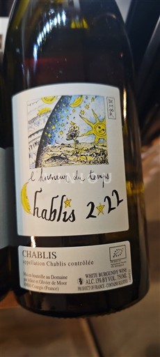 Burgundsko Chablis Domaine Olivier de Moor L'Humeur du Temps 2022