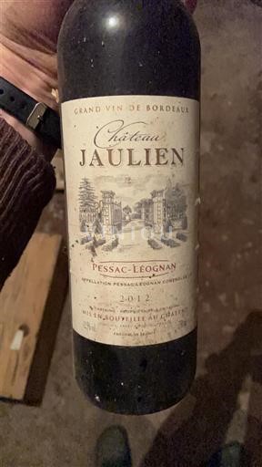 Bordeaux Pessac-Léognan Château Jaulien 2012