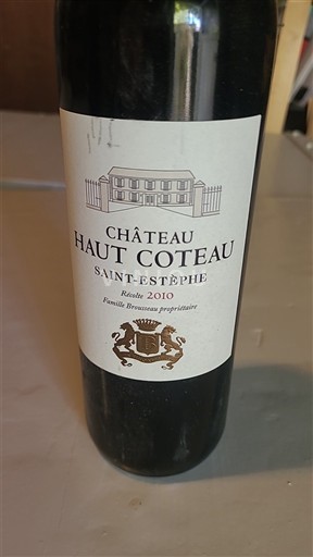 Bordeaux Saint-Estèphe Château Haut Coteau 2010